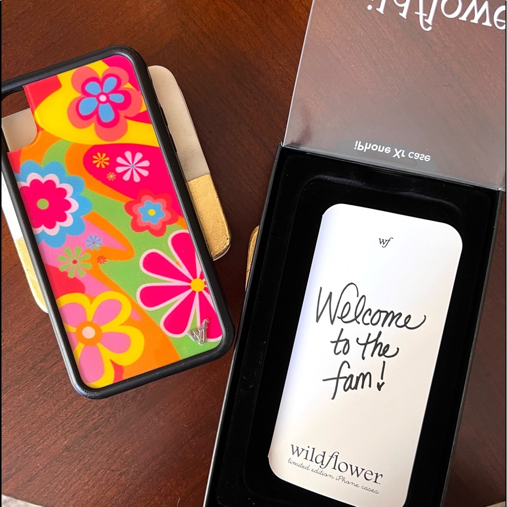 wildflower iphone xr flower power case